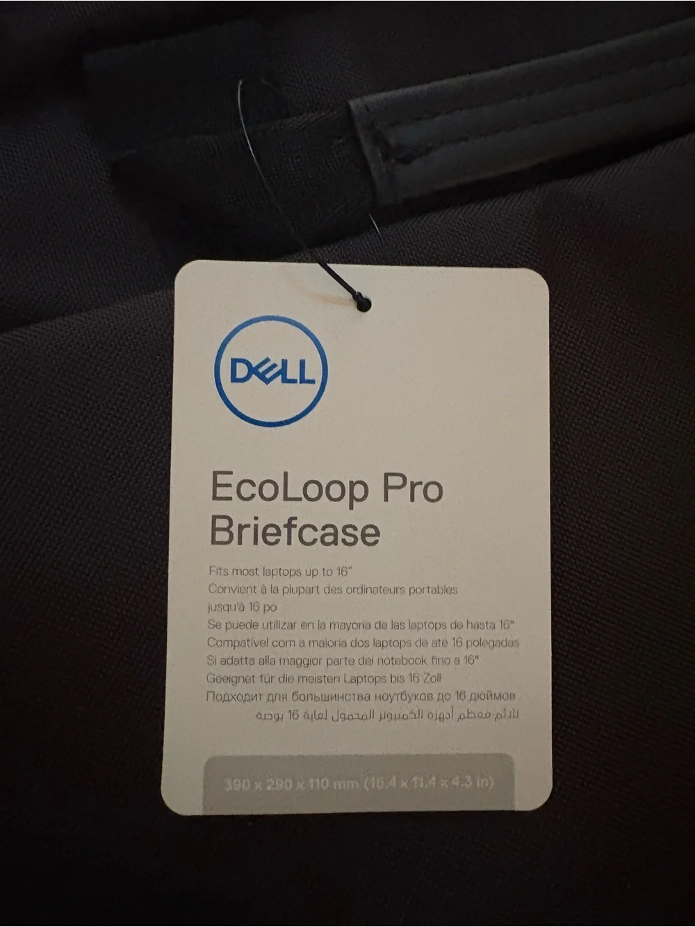 Dell ecoloop pro briefcase